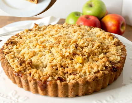 Apple Crumble Tart