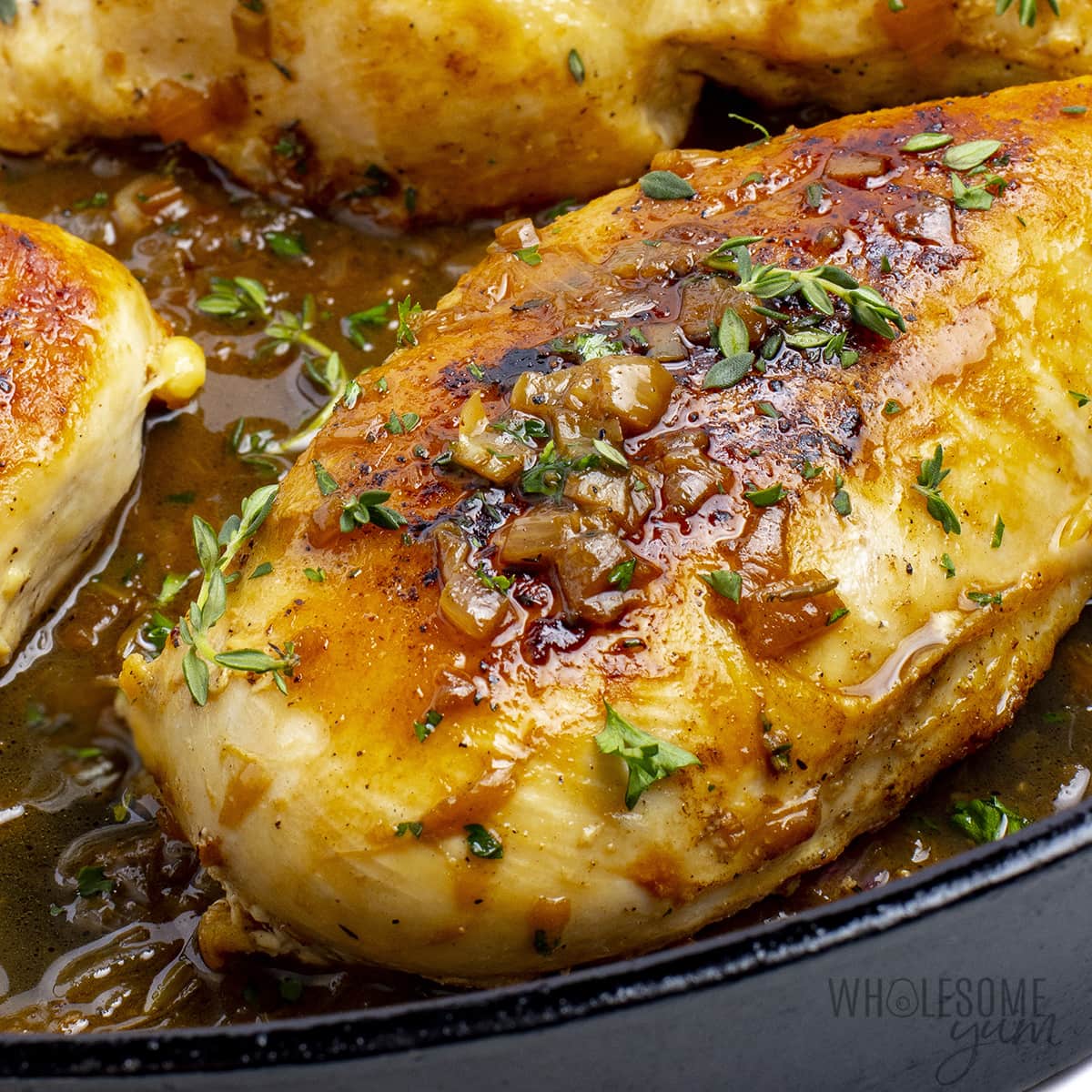 Seared Chicken Breast with Mashed Potatoes